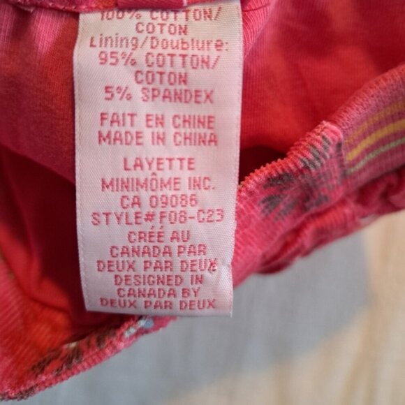 Deux par deux girls size 18 months pink corduroy lined pants, soft waisted, EUC - Picture 5 of 5